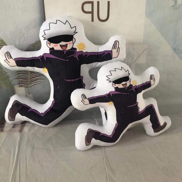Stuffed Anime Jujutsu Kaisen Gojo Satoru Pillow Toys For Children Creative Gift 45 70cm Soft Plush - OFFICIAL ®Jujutsu Kaisen Merch